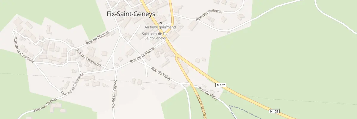Plan du 5003 Boute à Fix-Saint-Geneys