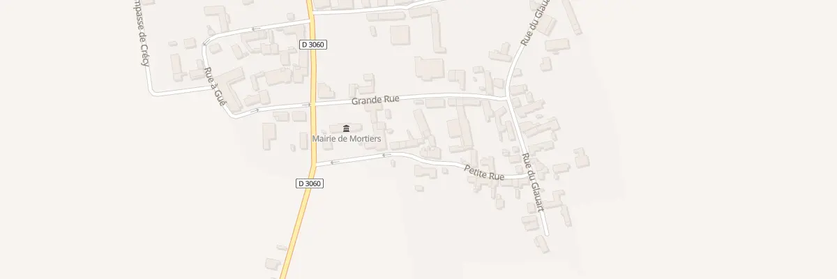 Plan du 5 Ptr Pte Rue à Mortiers