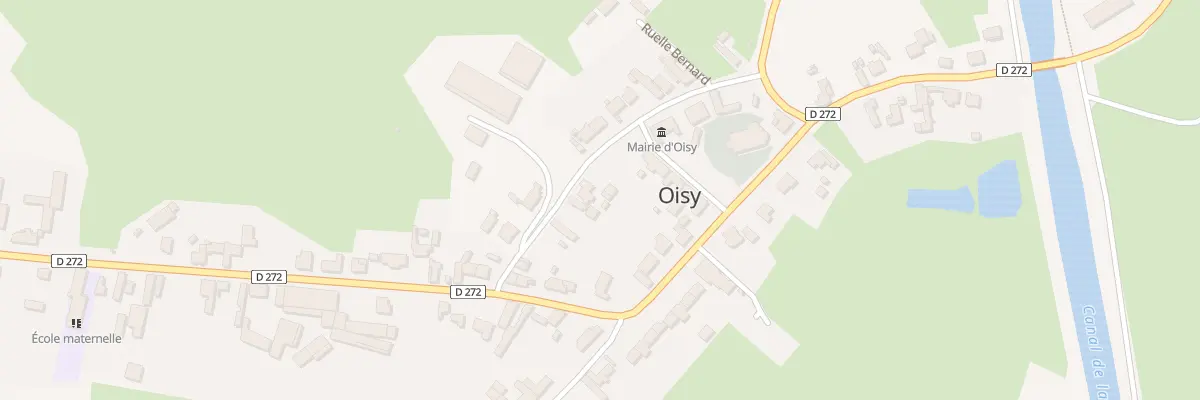 Plan du 13 Rue du Midi à Oisy