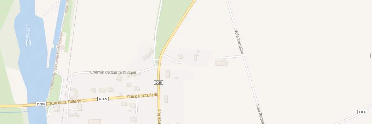 Plan du 50 Gr Grande Rue à Prégilbert