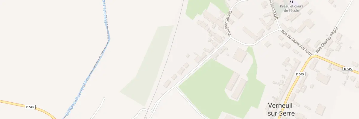 Plan du 32 Rue Jean Jaurès à Verneuil-sur-Serre