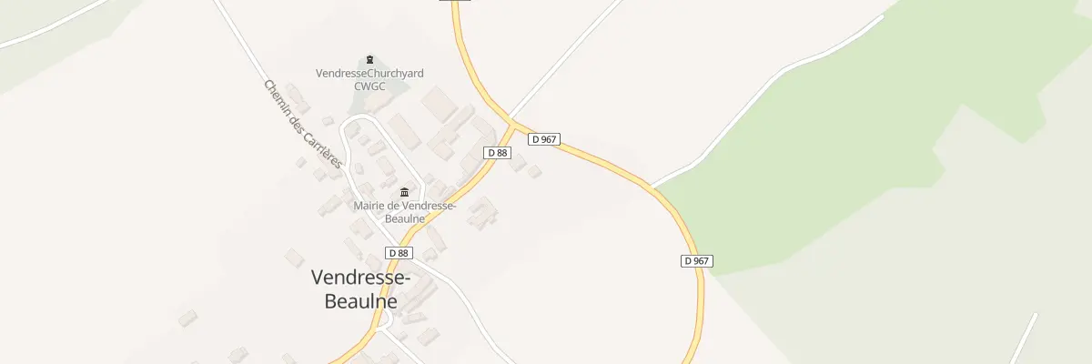 Plan du 1 Le Village à Vendresse-Beaulne