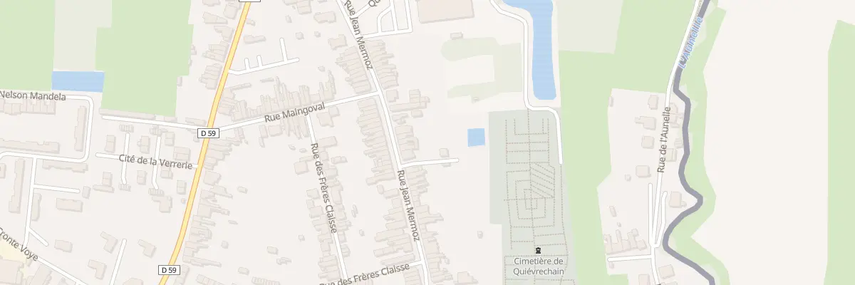 Plan du 83 Rue Jean Mermoz à Quiévrechain