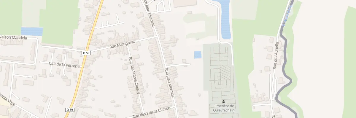 Plan du 79 Rue Jean Mermoz à Quiévrechain