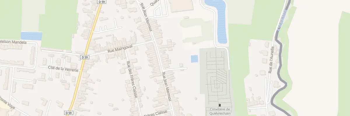 Plan du 85 Rue Jean Mermoz à Quiévrechain