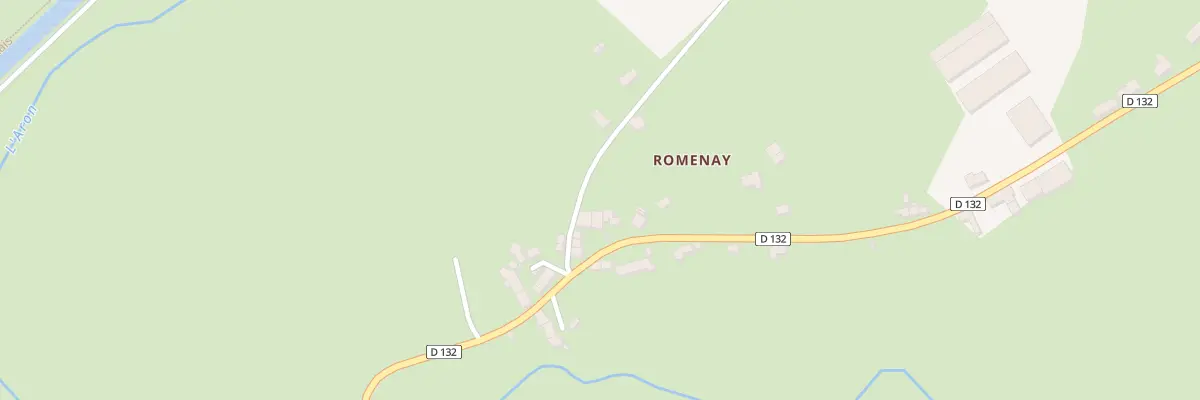 Plan du 32 Romenay à Biches