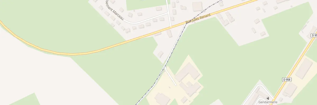 Plan du 3 Che de Marcy à Chitry-les-Mines