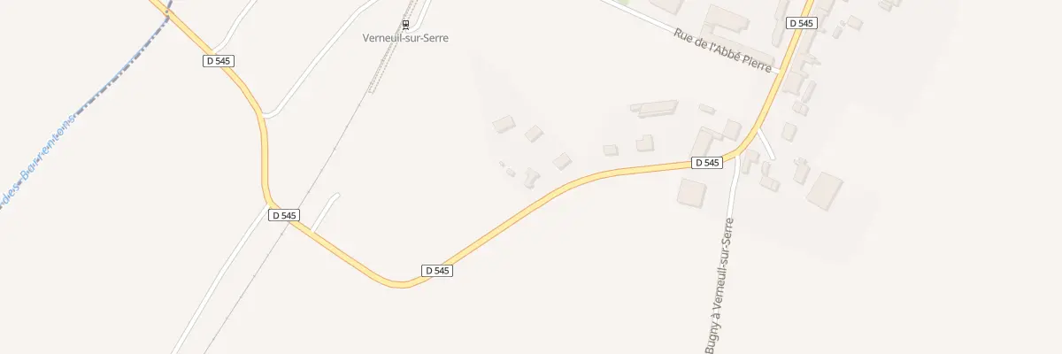 Plan du 6 Rue Jean Moulin à Verneuil-sur-Serre