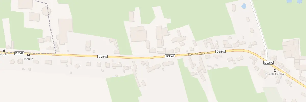 Plan du 70 Rue de Catillon à La Groise