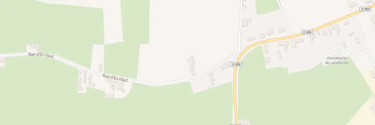 Plan du 2 Rue d’En Haut à Landrecies