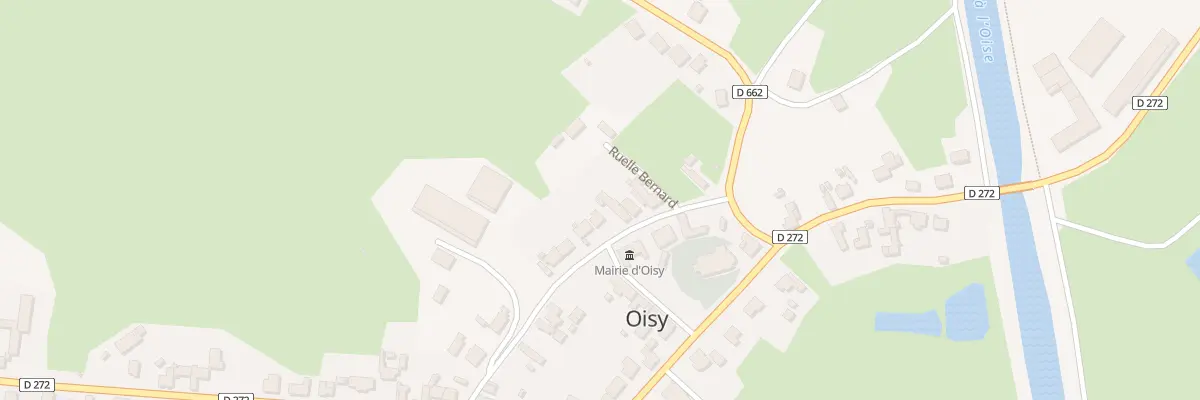 Plan du 10 Rue du Midi à Oisy