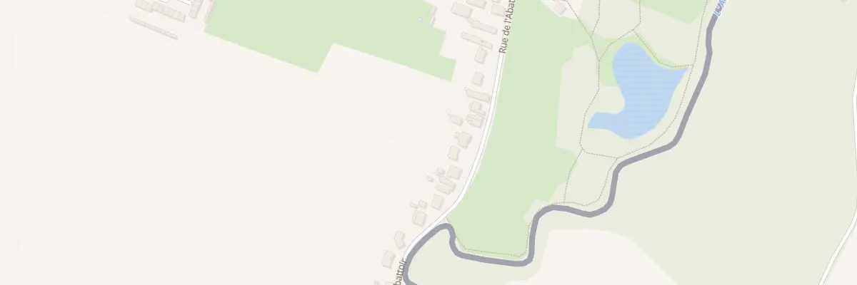 Plan du 87B Rue de l’Abattoir à Quiévrechain