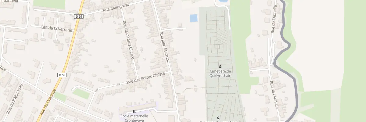 Plan du 51 Rue Jean Mermoz à Quiévrechain