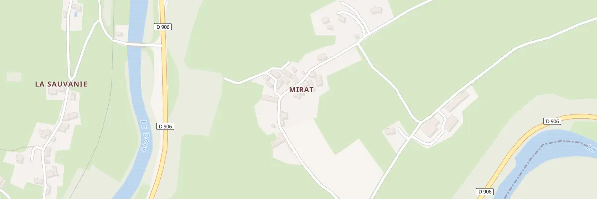 Plan du 5900 Mirat à Marat