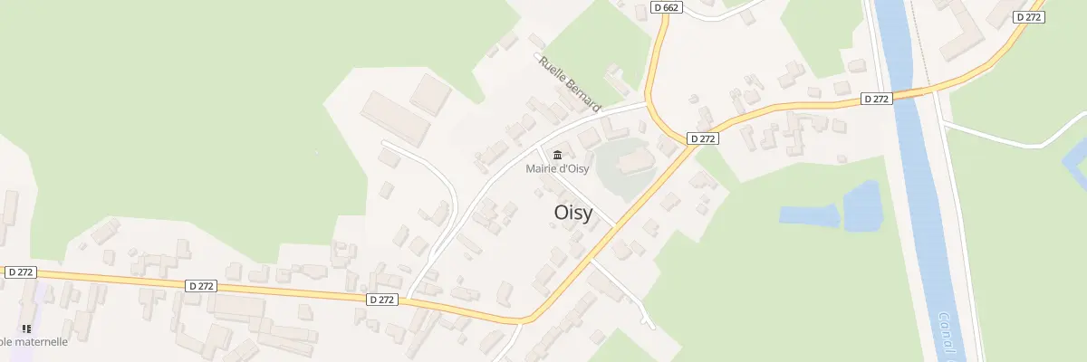 Plan du 7 Rue du Midi à Oisy