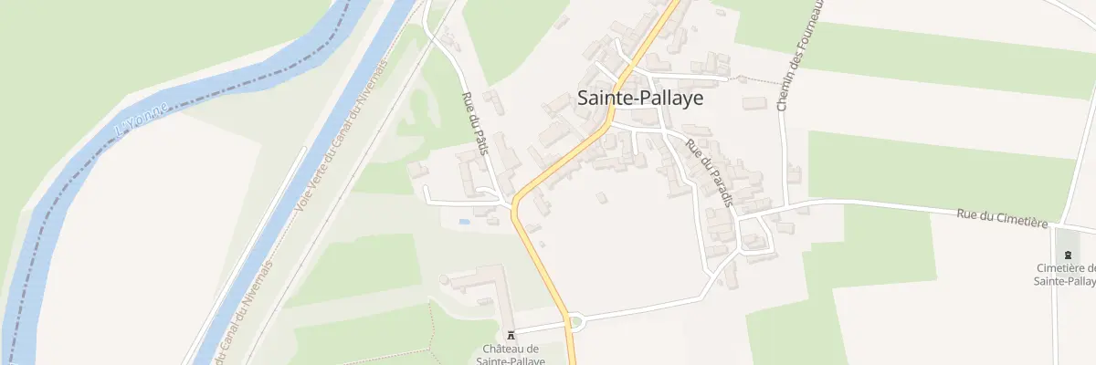 Plan du 4B Grande Rue à Sainte-Pallaye