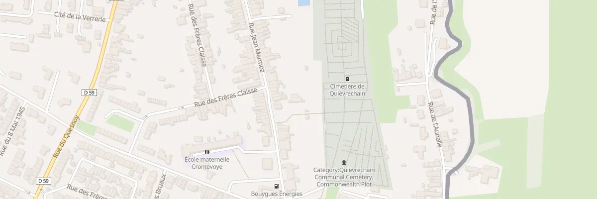 Plan du 35 Rue Jean Mermoz à Quiévrechain