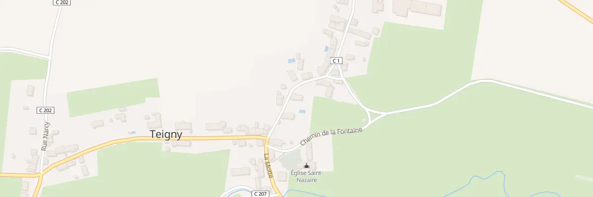 Plan du 4 Rue d’Amont à Teigny