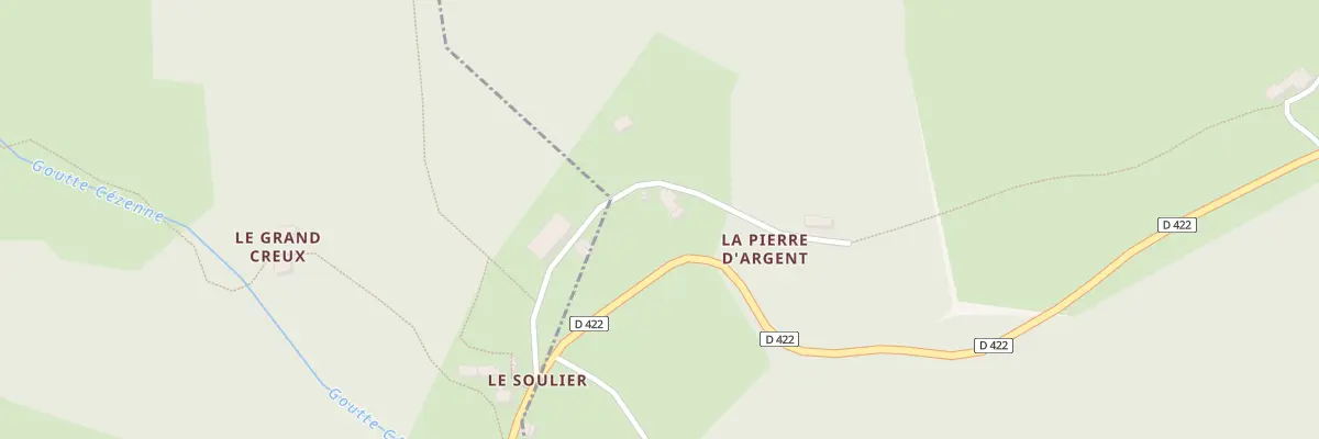 Plan du 4 Che de la Pierre d’Argent à Lavoine