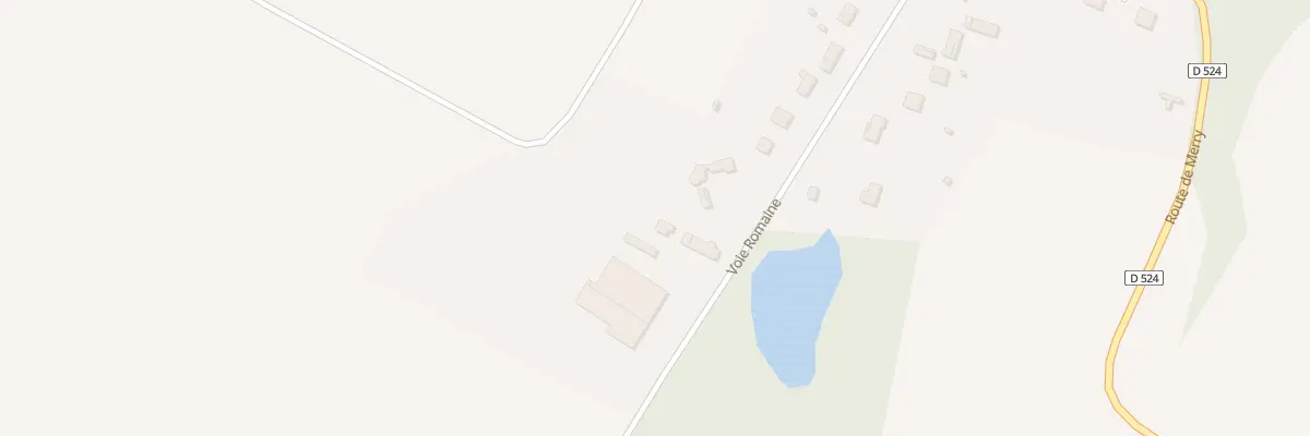 Plan du 12B Voie Romaine à Montigny-la-Resle