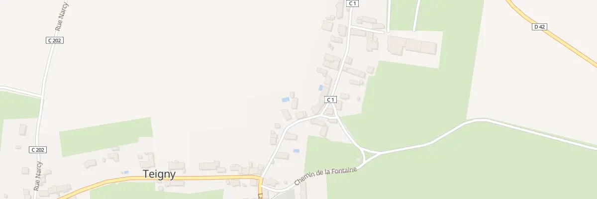 Plan du 11 Rue d’Amont à Teigny