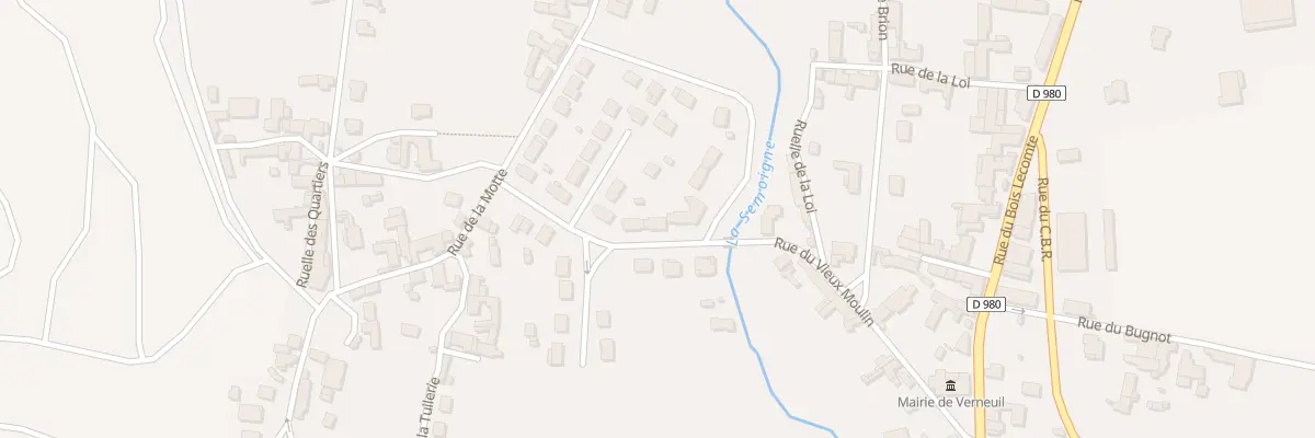 Plan du 29 Rue du Clos du Moulin à Verneuil