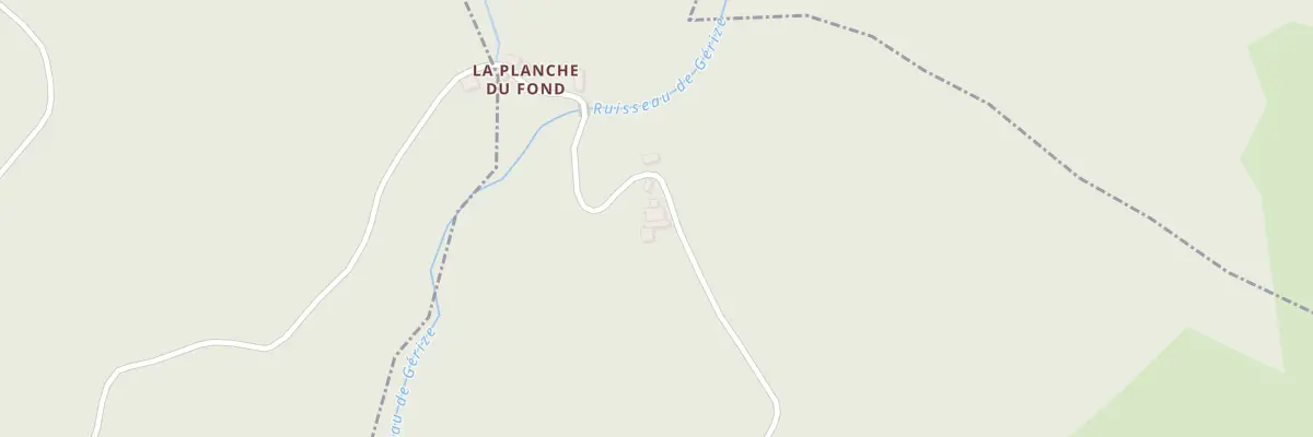 Plan du 5143 La Planche du Fond à Olmet
