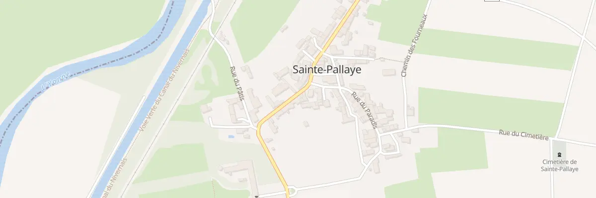Plan du 10 Grande Rue à Sainte-Pallaye