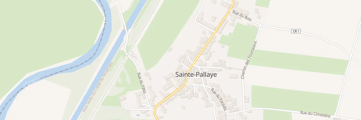 Plan du 23 Grande Rue à Sainte-Pallaye