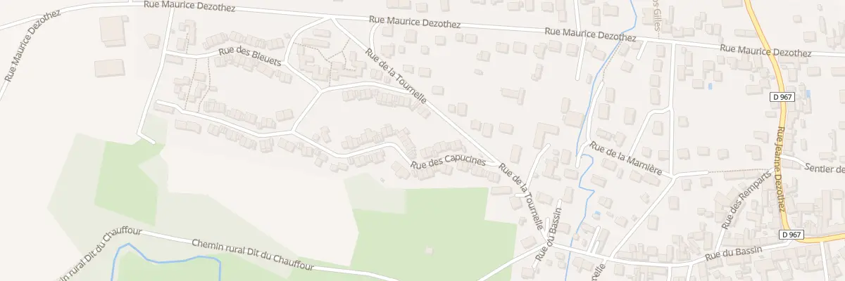 Plan du 14 Rue des Capucines à Fismes