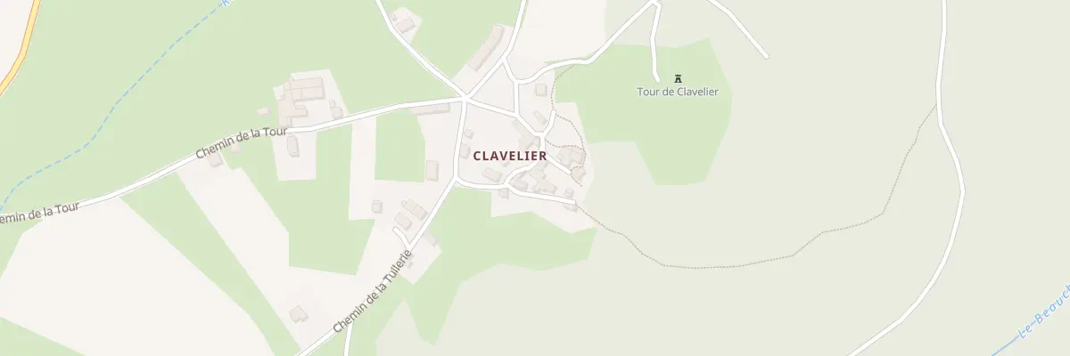 Plan du 5 Che de la Roche Clavelier à Saint-Sauveur-la-Sagne