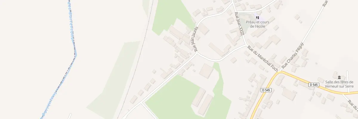 Plan du 24 Rue Jean Jaurès à Verneuil-sur-Serre