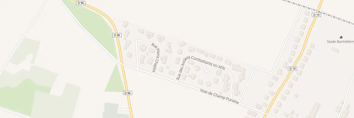 Plan du 17 Rue des Anc Combattants en Afn à Gélannes