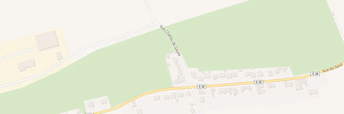 Plan du 1117 Rue Charles de Gaulle à Étreux
