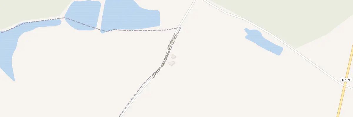 Plan du 2 Che des Bouts d’Embruns à Montambert