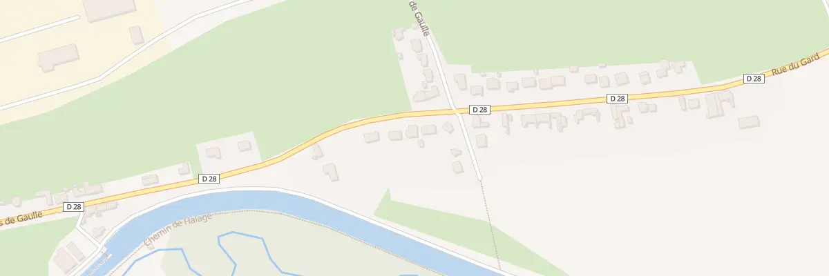 Plan du 892 Rue Charles de Gaulle à Étreux