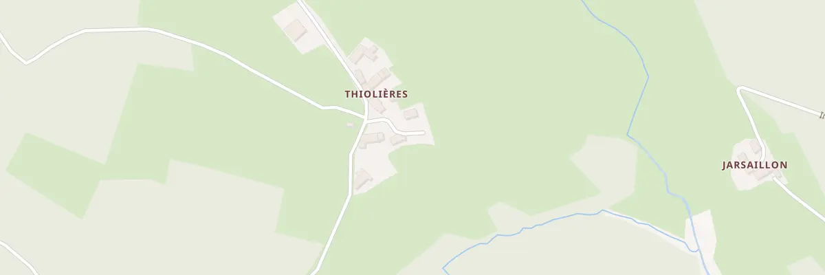 Plan du 5200 Thiolieres à Champétières