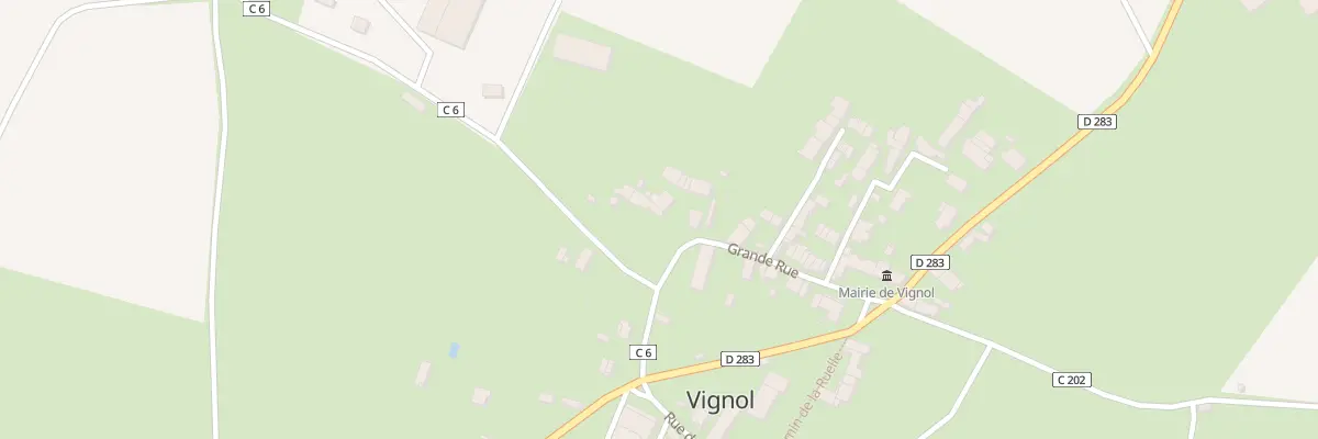 Plan du 19 Grande Rue à Vignol
