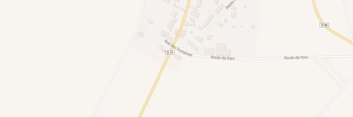 Plan du 2 Rue des Fontaines à Gélannes