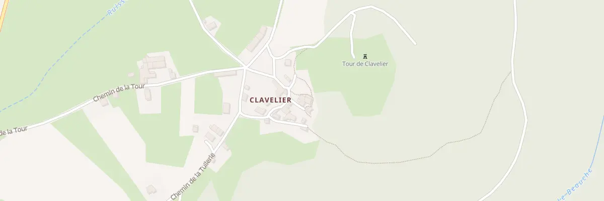 Plan du 5 Che de la Pieta Clavelier à Saint-Sauveur-la-Sagne