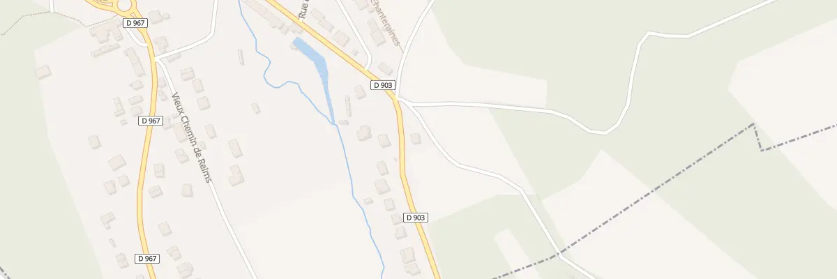 Plan du 17 Rte de Cherêt à Bruyères-et-Montbérault