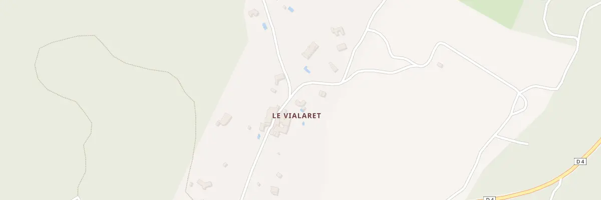 Plan du 5202F Le Vialaret à Causse-de-la-Selle