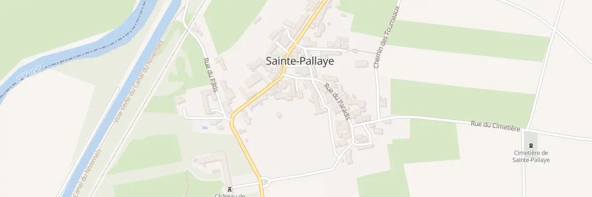 Plan du 6B Rue du Paradis à Sainte-Pallaye