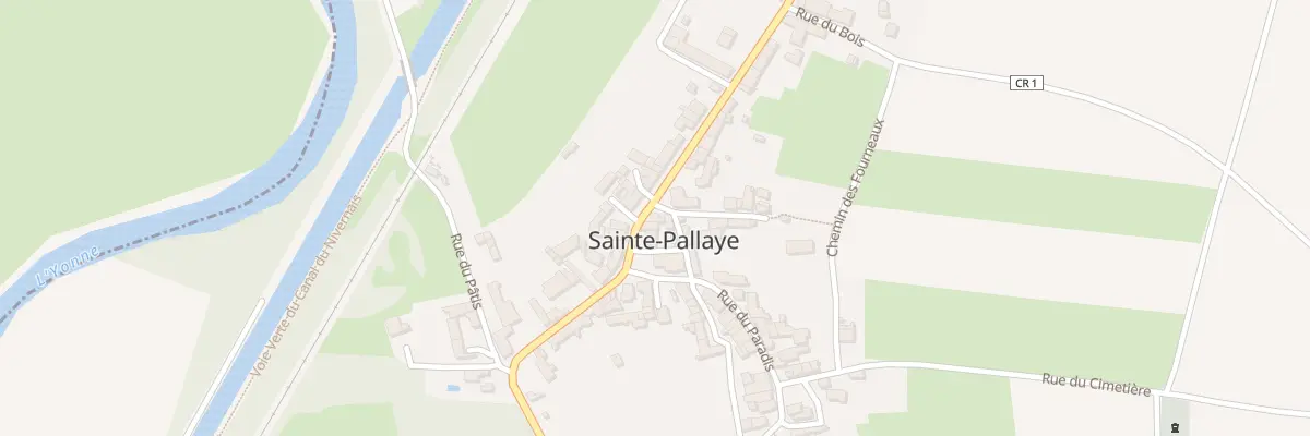 Plan du 18 Grande Rue à Sainte-Pallaye