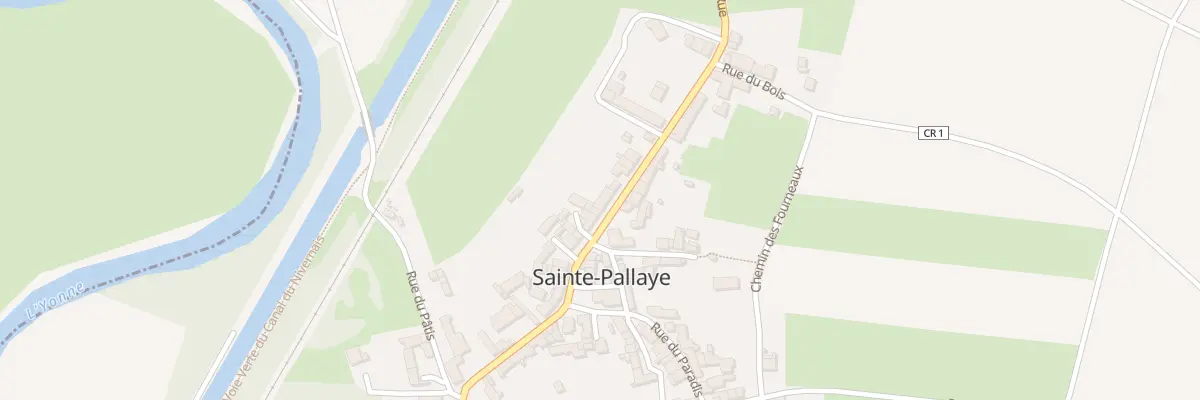 Plan du 29 Grande Rue à Sainte-Pallaye