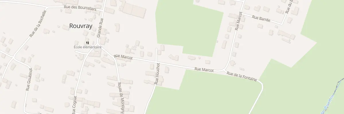Plan du 9 Rue Marcot à Rouvray