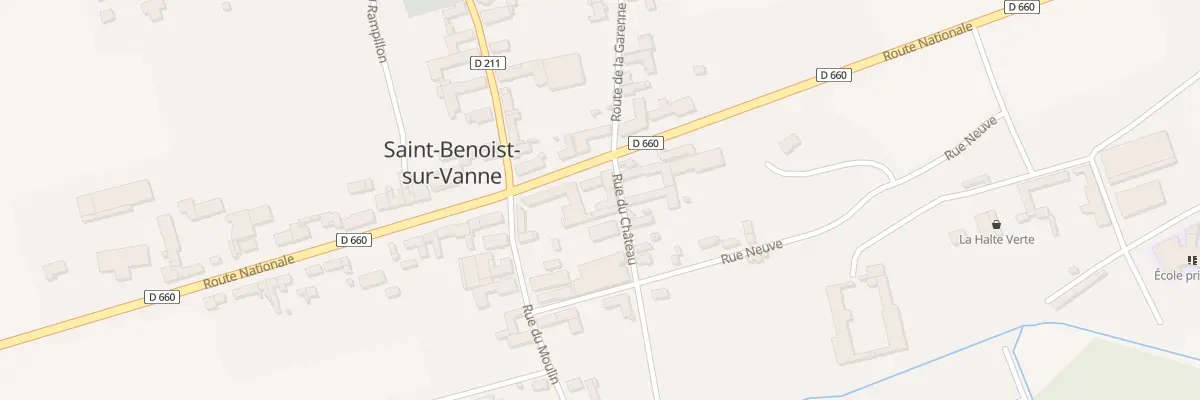 Plan du 7 Rte Nationale à Dolancourt