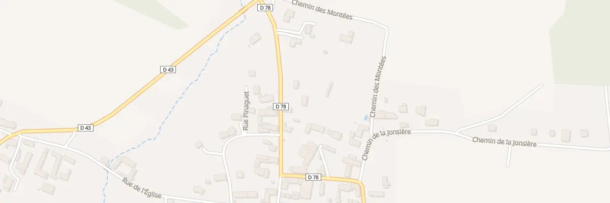 Plan du 17 Rue des Sables à Bouilly à Vergigny