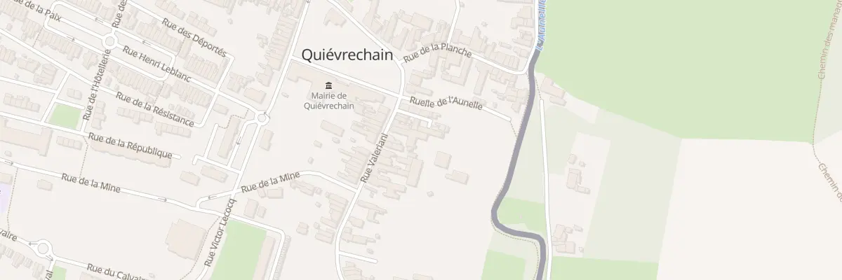 Plan du 10 Rue Valériani à Quiévrechain