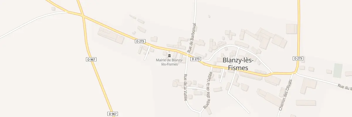 Plan du 8 Rue Jacques Delfosse à Blanzy-lès-Fismes